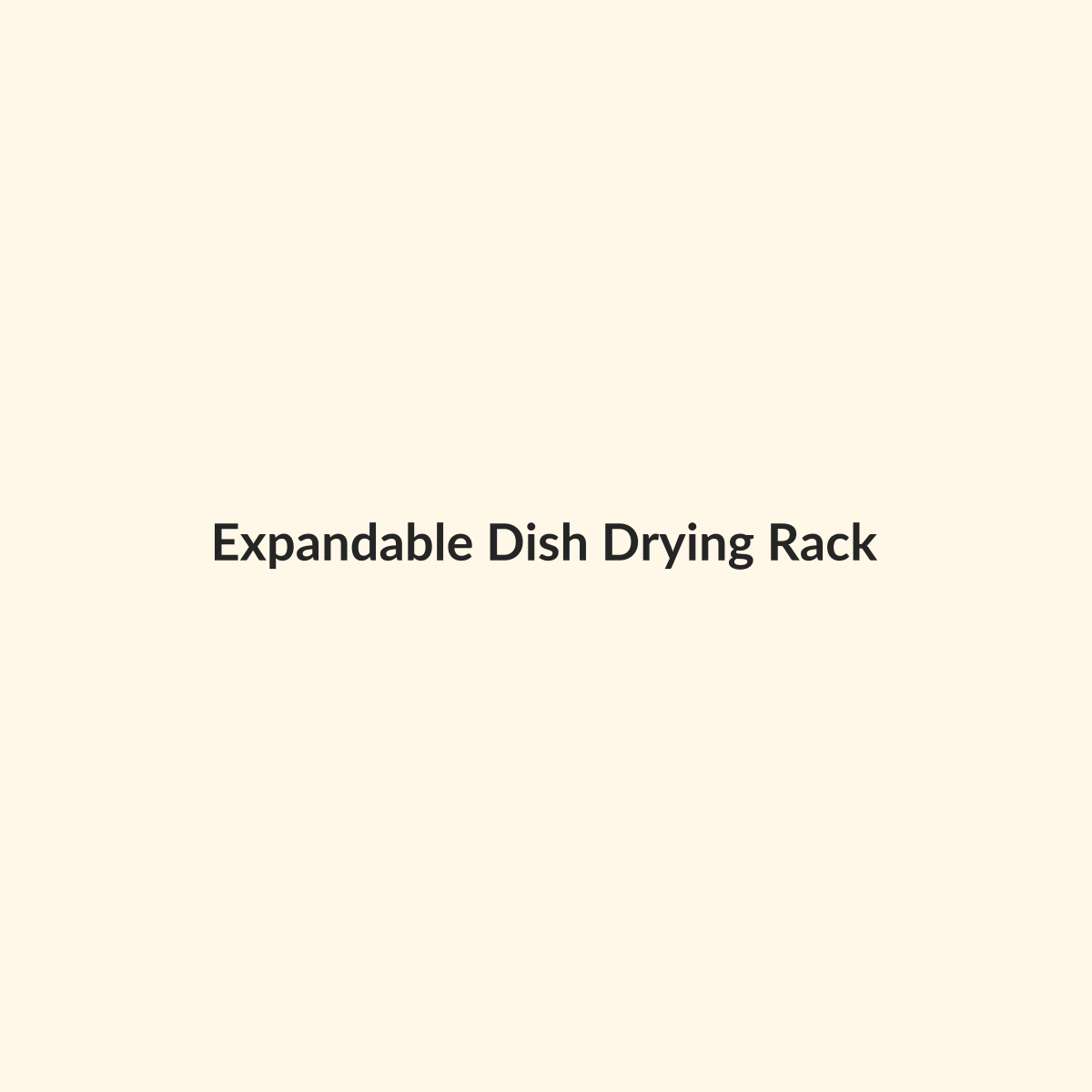 Expandable Dish Drying Rack preview product for Bold Hive