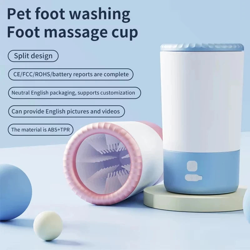 Automatic Electric Dog and Cat Paw Cleaner