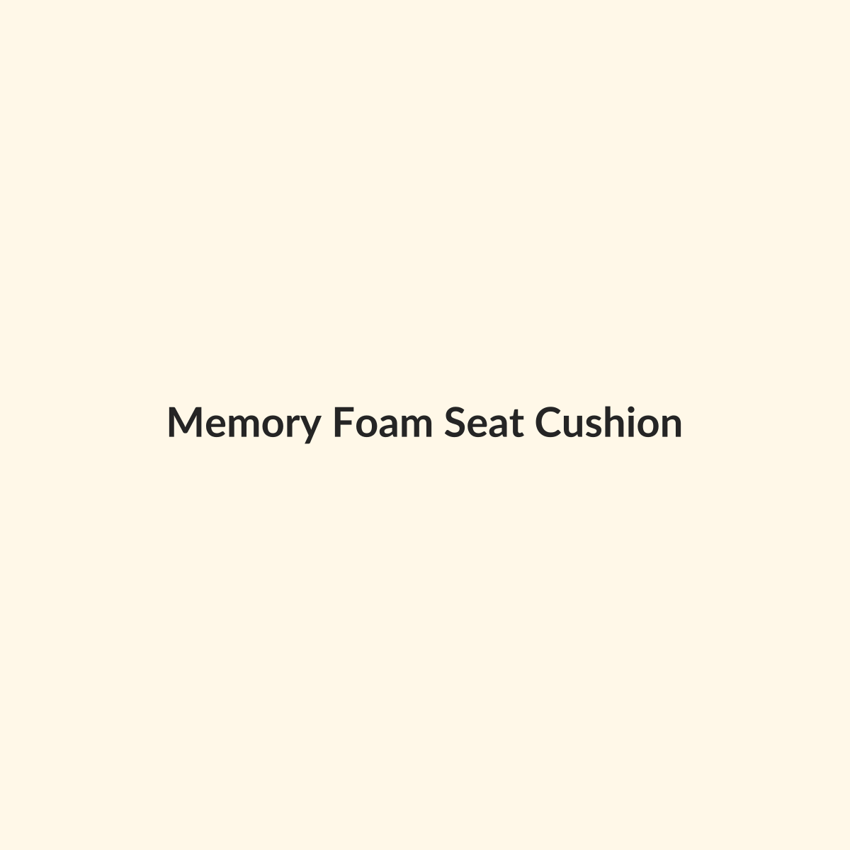 Memory Foam Seat Cushion preview product for Bold Hive