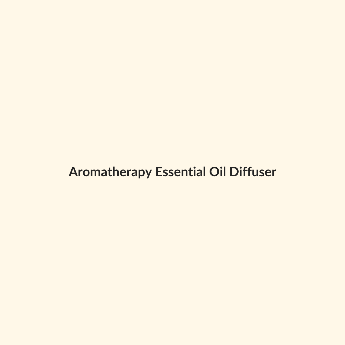 Aromatherapy Essential Oil Diffuser preview product for Bold Hive