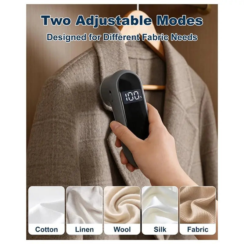 USB-C Rechargeable Fabric Shaver and Lint Remover